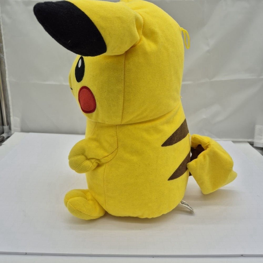Pokémon Pikachu Plush Stuffed Animal Toy Yellow 2017 Batch 17-106 14" - Picture 6 of 9